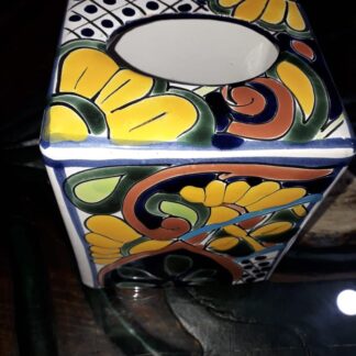 Porta pañuelos talavera